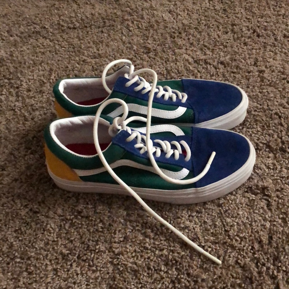 Multicolored vans unisex